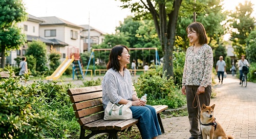 何気ない会話から始まる人間関係